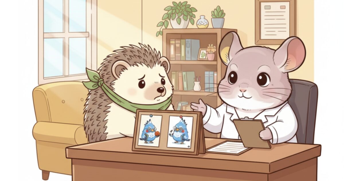 対人関係療法の治療場面を表したイラスト