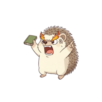 アグレッシブ(攻撃型)を表したイラスト