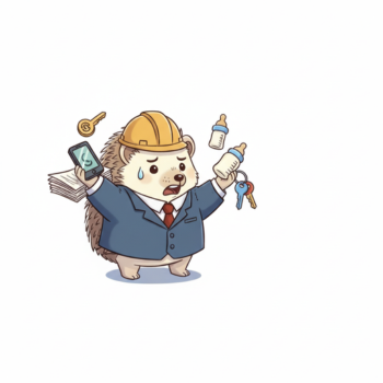 対人関係療法の４つのテーマの一つ「役割の変化」を表した画像